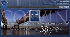 Desktop Screenshot of colvinlawfirm.com